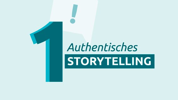 1. Authentisches Storytelling ist ein Grund dafür, warum Werbung mit Experten funktioniert
