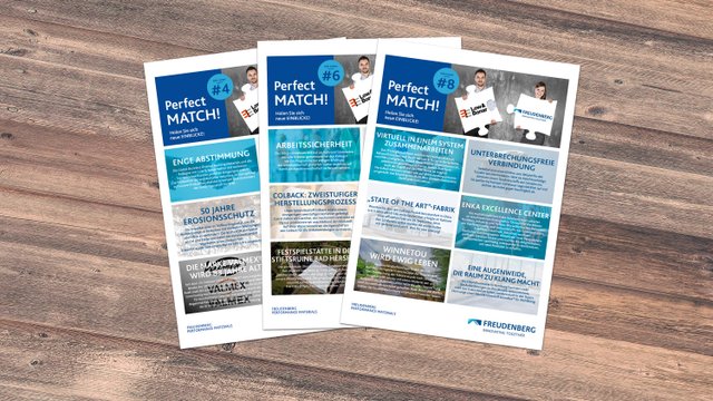 Ausgedruckte Infoletter der Integrationskampagne