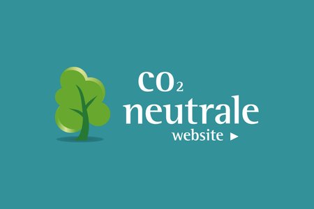 Label von Netzwerk CO2 neutrale Webseite