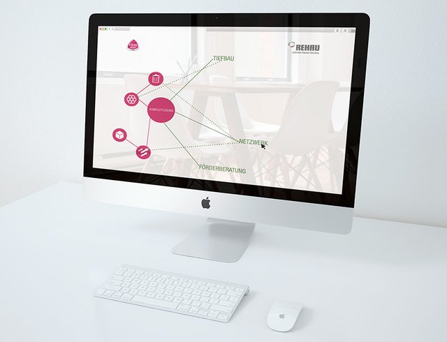 Ansicht der Mircosite des Projekts DigiNetz
