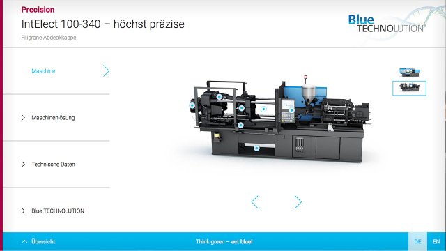 Detailansicht eines Produkt von Sumitomo in einer digitalen Anwendung