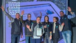 Das Team von da kapo freut sich über den German Design Award 2025