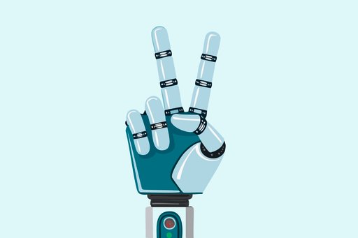 Roboterhand Künstliche Intelligenz