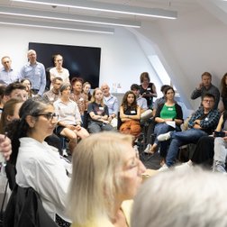 SustaiNable Conference 2024. Blick auf das Audit einer Session im Schaeffler-Raum der IHK Nürnberg