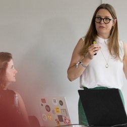 SustaiNable Conference 2024. Yvonne Wetsch während ihres Workshops