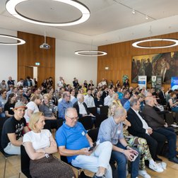 SustaiNable Conference 2024. Blick auf das Audit im Feuerbachsaal