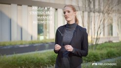 Szene mit Angela Weik aus dem fertigen Video der Kommunikations-Kampagne.