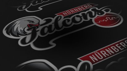 Logo der Basketballmannschaft Falcons aus Nürnberg