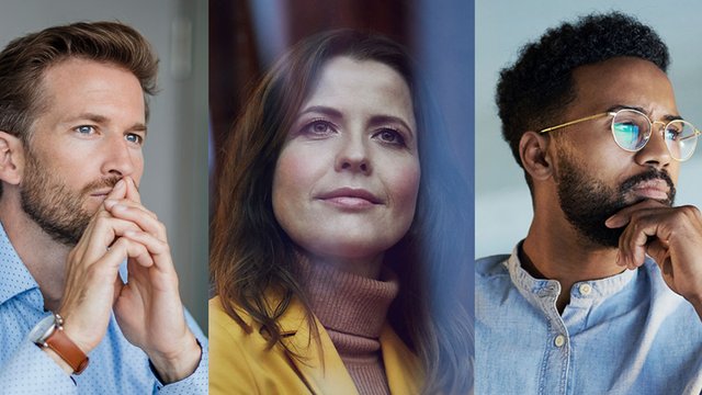 Keyvisual der Kampagne: Wie sieht die neue Arbeitswelt aus? 