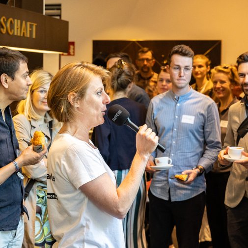 Einblick in das Speeddating zum Start in die SustaiNable Conference