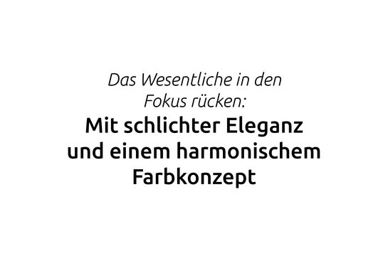 Zitat: Das Wesentliche in den Fokus rücken