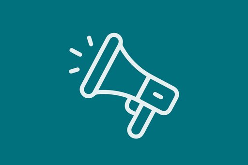 In diesem Beitrag symbolisiert ein Megaphon werbeorientiertes Marketing.