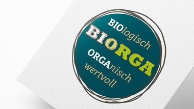 Biorga Hauert Siegel für biologischen Dünger