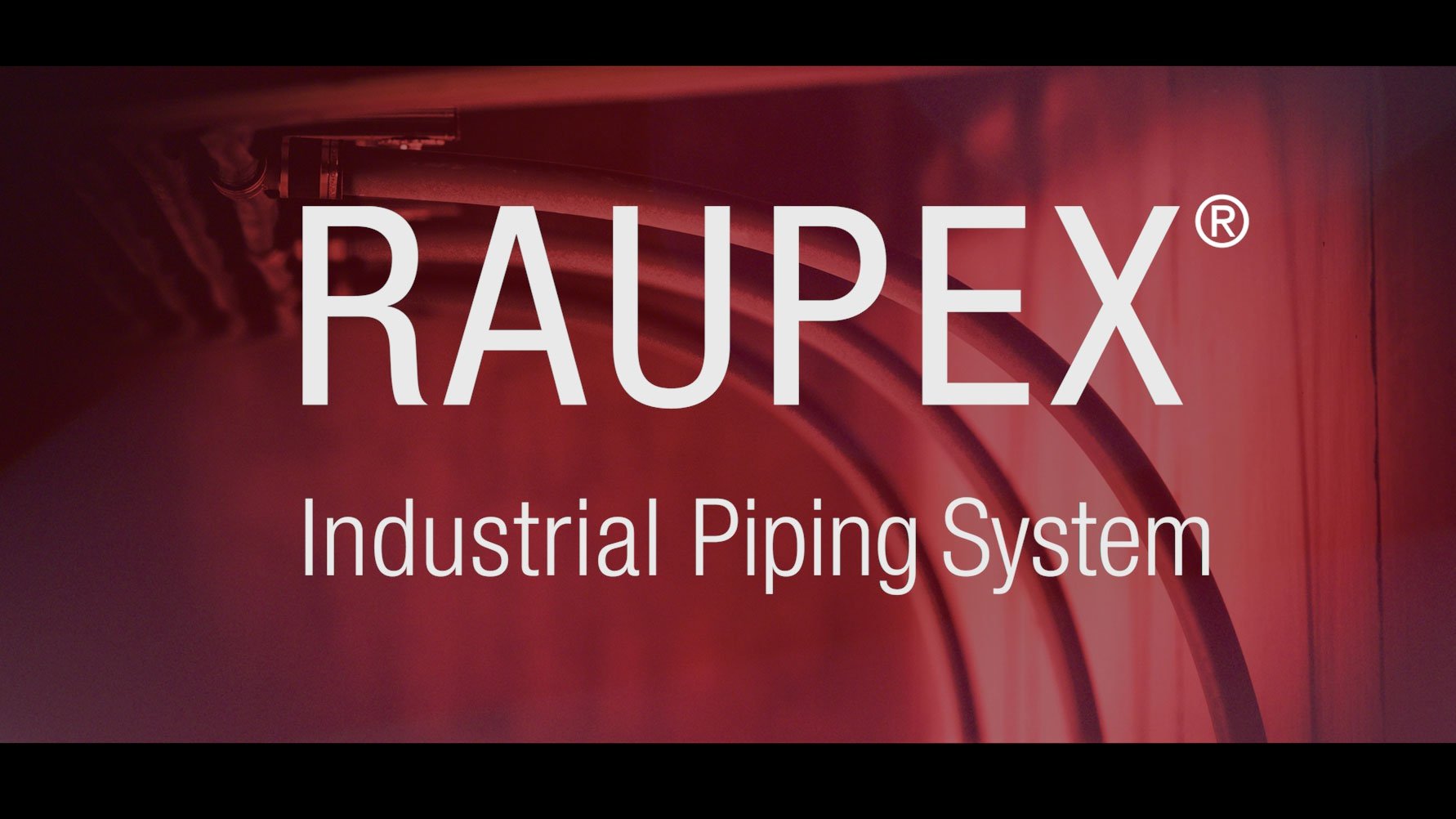 Standbild Film: Raupex Industrial Piping Sytem Rehau