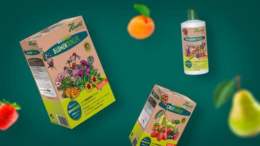 Biorga Hauert Markenkonzept für Dünger