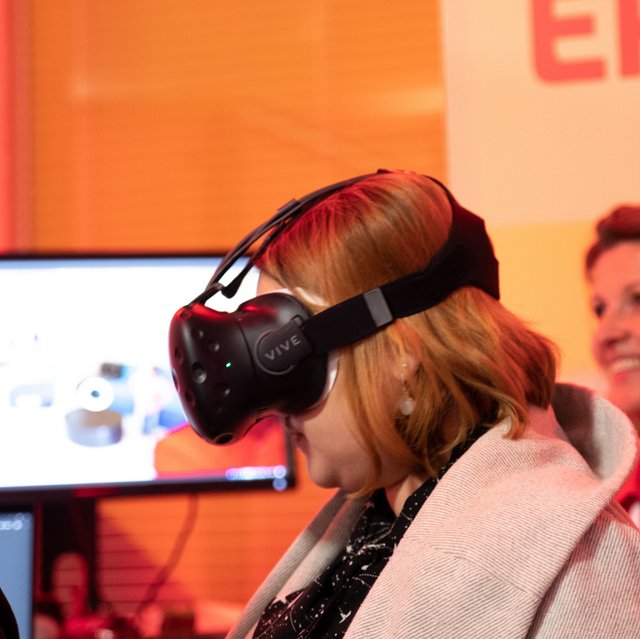 Lange Nacht der Wissenschaft Ergo Virtual Reality Anwendung da kapo Fürth