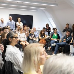 SustaiNable Conference 2024. Blick auf das Audit einer Session im Schaeffler-Raum der IHK Nürnberg