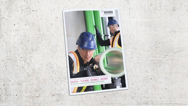 Broschüre des Kommunikationskonzepts Industrierohre