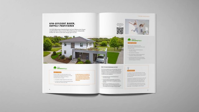 Innenseite EffizienzHaus des Prospekts "Mein Traumhaus" von Haas Fertighausbau