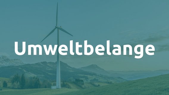 Symbolbild von Umweltbelange - Nachhaltigkeitsberichte